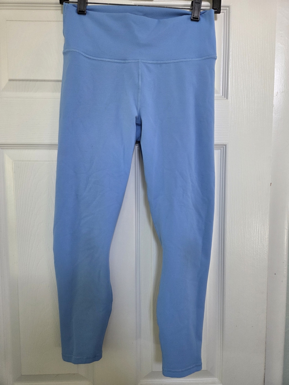 Fabletics PowerHold Light Blue High-Waist Leggings